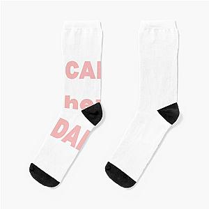 CHD Merch - Call Her Daddy Quote Socks