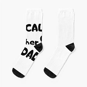 CHD Merch - Call Her Daddy Quote Socks