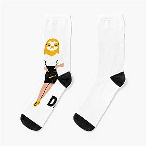 CHD Merch - Call Her Daddy Quote Socks