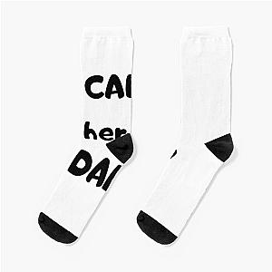 CHD Merch - Call Her Daddy Quote Socks