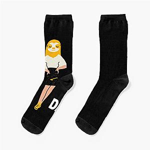 CHD Merch - Call Her Daddy Quote Socks