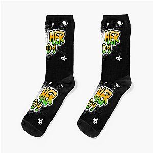 CHD Merch - Copy of call her daddy  Socks