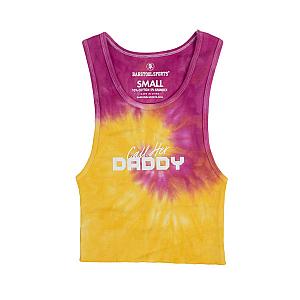 CHD Merch - Call Her Daddy Tie Dye Cropped Tank