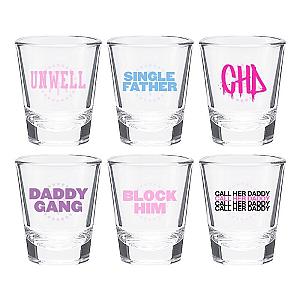 CHD Merch - Call Her Daddy Shot Glass 6-Pack