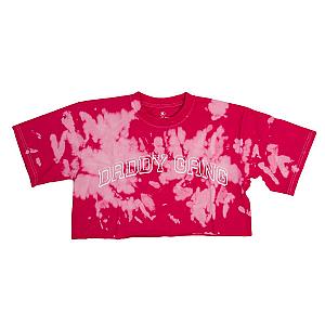 CHD Merch - Daddy Gang Tie Dye Cropped Tee