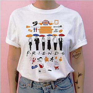 F.R.I.E.N.D.S 2D Art Printing Classic T-Shirt