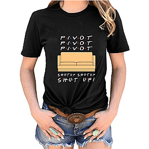 F.R.I.E.N.D.S Pivot Shut Up Classic T-Shirt