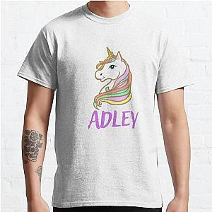 A for Adley T-Shirts – Unicorn Adley Classic T-Shirt