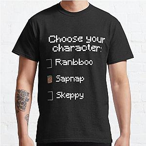 Sapnap Choose Your Character Classic T-Shirts