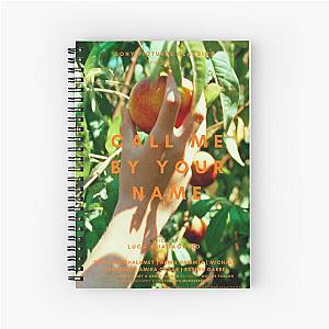 CALL ME BY YOUR NAME PEACH POSTER Spiral Notebook