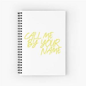 Call Me By Your Name Spiral Notebook