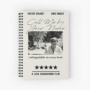 Call me by Your Name Spiral Notebook