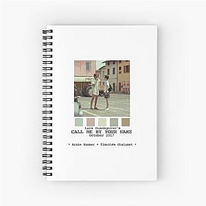 Call Me By Your Name Movie Poster  Spiral Notebook