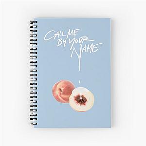 Call Me By Your Name - Dripping Peach Spiral Notebook