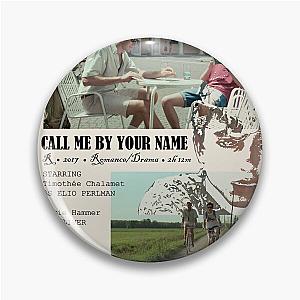 Call Me by Your Name Movie Poster Pin