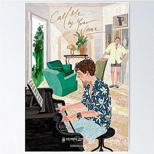 Call Me By Your Name Korean Poster Poster