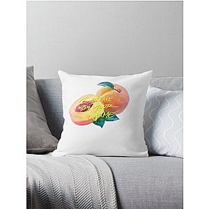 Call me by your name peaches  Throw Pillow