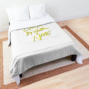 Call Me By Your Name Logo Comforter