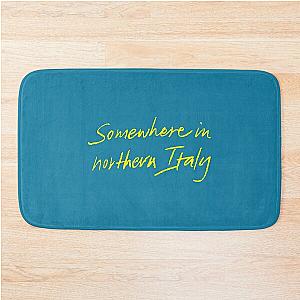 Somewhere in Northern Italy Call Me By Your Name Classic, Designer Bath Mat