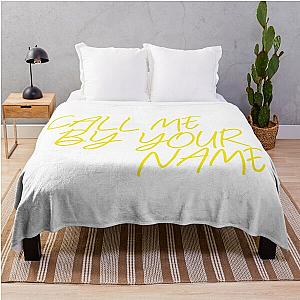 Call Me By Your Name Throw Blanket