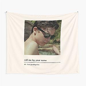 minimalist call me by your name poster Tapestry