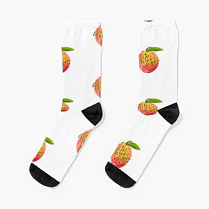 call me by your name peach  Socks