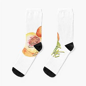 Call me by your name peach Socks