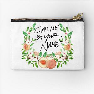 Call Me By Your Name Peach Zipper Pouch