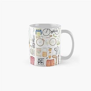 Call Me By Your Name Minimal Illustration Painting  Classic Mug