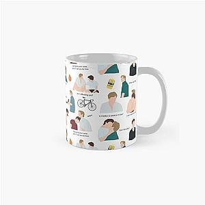 Call Me By Your Name pattern with movie quotes Classic Mug