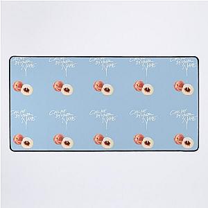 Call Me By Your Name - Dripping Peach Desk Mat