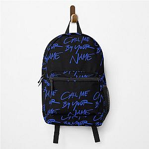 Ccall Me By Your Name blue 	 Backpack