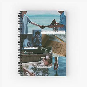 Call Me By Your Name Collage Spiral Notebook