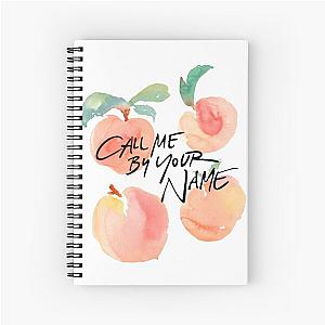 Call Me By Your Name - Peaches Spiral Notebook