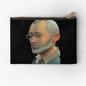 Call Me Kevin - Dear Leader Jim Pickens With Black Background Zipper Pouch