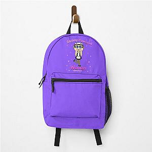 Call Me Kevin Strong Woman Maid Backpack