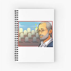 Call Me Kevin Dear Leader Jim Pickens Graveyard Spiral Notebook