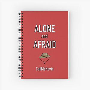 Call Me Kevin Among Us Alone Spiral Notebook