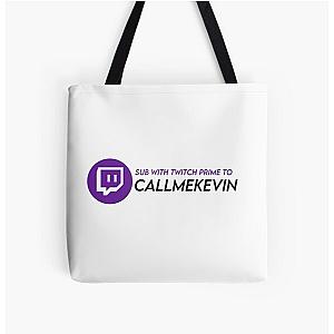 Twitch Prime Callmekevin All Over Print Tote Bag
