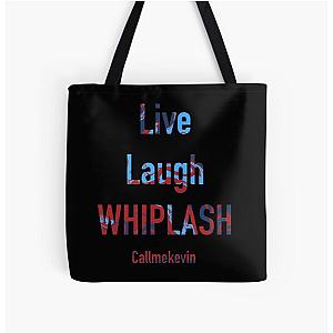 Live Laugh Tote Bag All Over Print