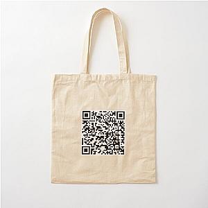 Call Me Kevin Out of Context QR Code Cotton Tote Bag