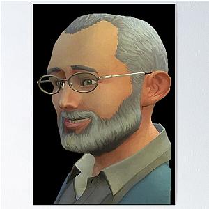 Call Me Kevin - Dear Leader Jim Pickens With Black Background Poster