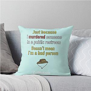 Call me kevin Among us quote throw pillow