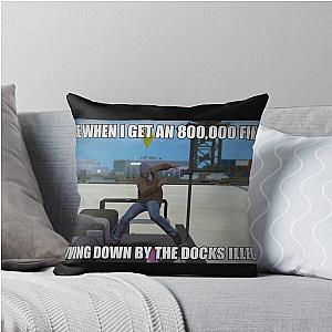 Call Me Kevin Jim Pickens 800000 fine in the Sims Throw Pillow