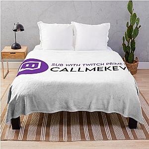 Twitch Prime Call Me Kevin Throw Blanket