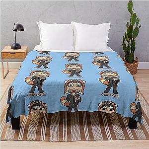 Call Me Kevin Red Panda Throw Blanket