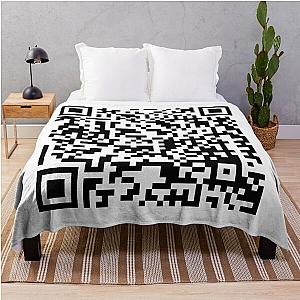 Call Me Kevin Out of Context QR Code Throw Blanket