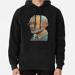 Call Me Kevin Dear Leader Jim Pickens Black Background Pullover Hoodie