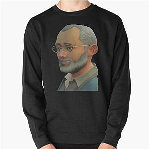 CallMeKevin Dear Leader Jim Pickens Black Background Pullover Sweatshirt