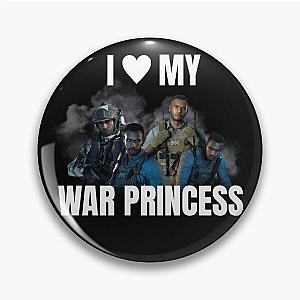 Gaz Garrick War Princess Call of Duty Pin